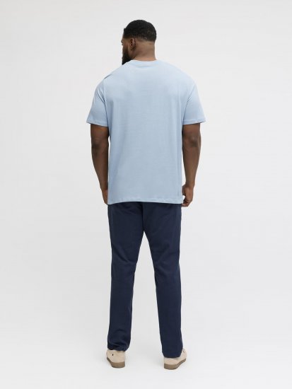 Jack & Jones Brandon T-skjorte Himmelblå - T-skjorter - Store T-skjorter - 2XL-14XL