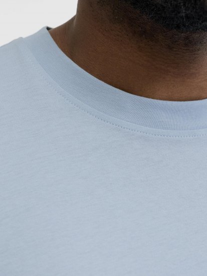 Jack & Jones Brandon T-skjorte Himmelblå - T-skjorter - Store T-skjorter - 2XL-14XL