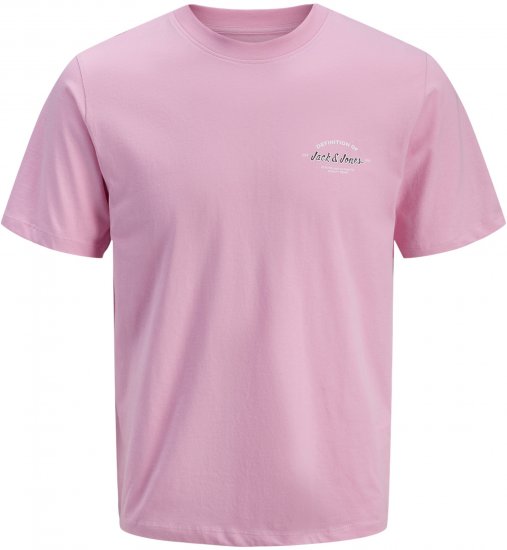 Jack & Jones Brandon T-skjorte Rosa - T-skjorter - Store T-skjorter - 2XL-14XL