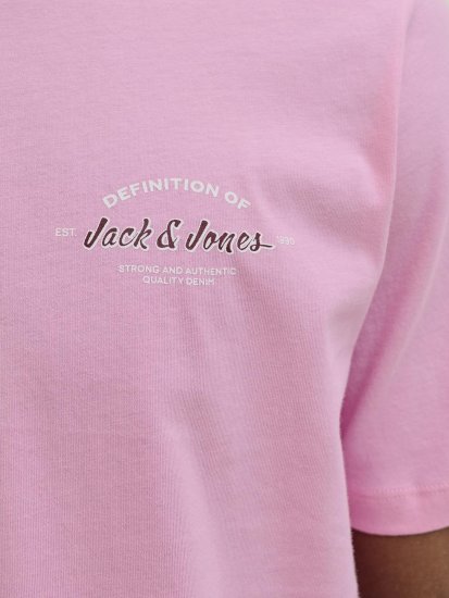 Jack & Jones Brandon T-skjorte Rosa - T-skjorter - Store T-skjorter - 2XL-14XL