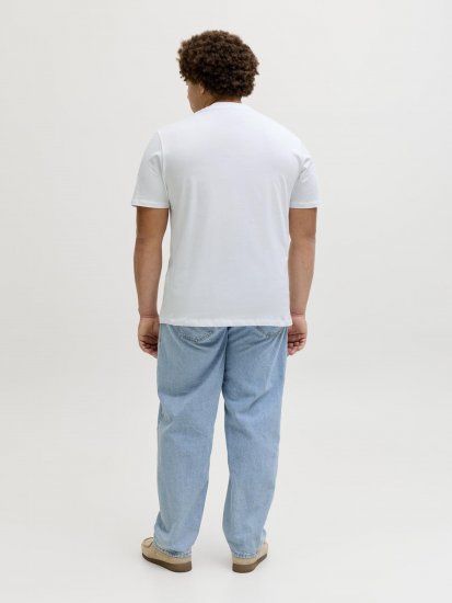 Jack & Jones Archive T-skjorte Hvit - T-skjorter - Store T-skjorter - 2XL-14XL
