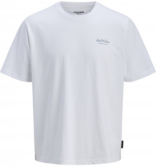 Jack & Jones Archive T-skjorte Hvit - T-skjorter - Store T-skjorter - 2XL-14XL