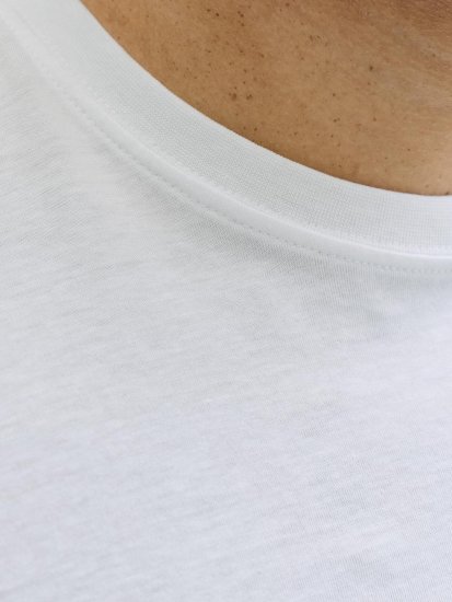 Jack & Jones Archive T-skjorte Hvit - T-skjorter - Store T-skjorter - 2XL-14XL