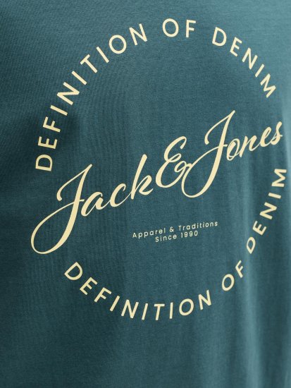 Jack & Jones Grayson T-skjorte Turkis - T-skjorter - Store T-skjorter - 2XL-14XL