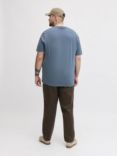 Jack & Jones Edenver T-skjorte Blå - T-skjorter - Store T-skjorter - 2XL-14XL