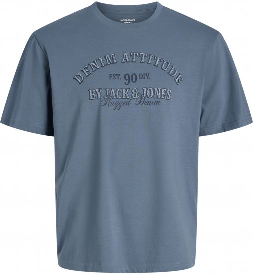 Jack & Jones Edenver T-skjorte Blå - T-skjorter - Store T-skjorter - 2XL-14XL