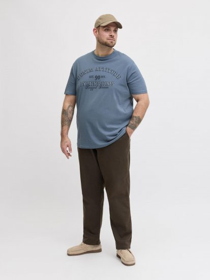 Jack & Jones Edenver T-skjorte Blå - T-skjorter - Store T-skjorter - 2XL-14XL