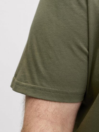 Jack & Jones Edenver T-skjorte Khaki - T-skjorter - Store T-skjorter - 2XL-14XL