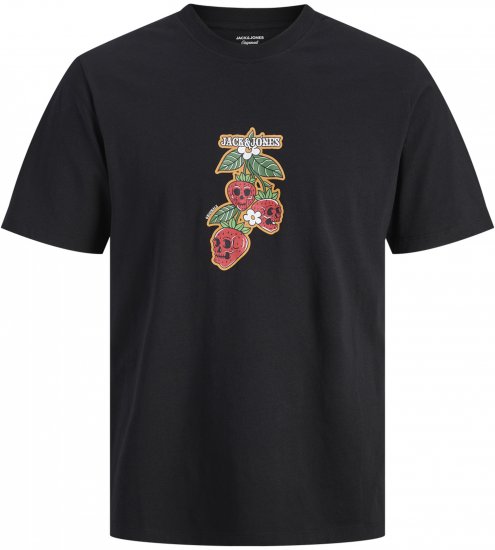 Jack & Jones Catskills T-skjorte Svart - T-skjorter - Store T-skjorter - 2XL-14XL