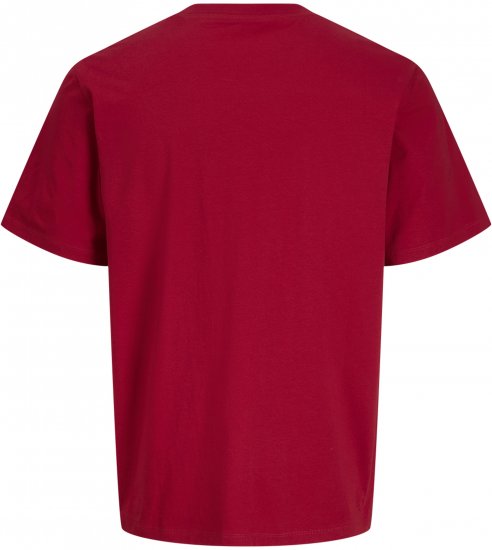 Jack & Jones Catskills T-skjorte Rød - T-skjorter - Store T-skjorter - 2XL-14XL