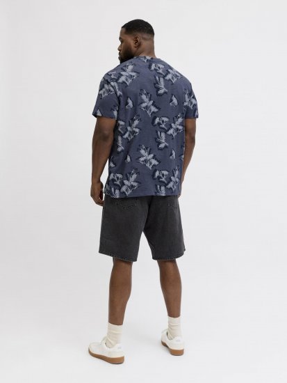 Jack & Jones Montauk T-Shirt Blue - T-skjorter - Store T-skjorter - 2XL-14XL