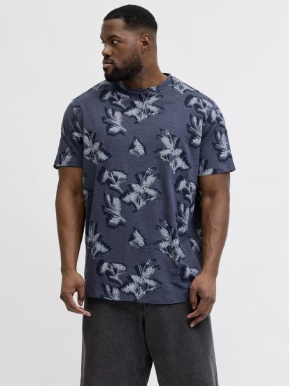 Jack & Jones Montauk T-Shirt Blue - T-skjorter - Store T-skjorter - 2XL-14XL
