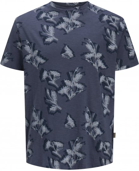 Jack & Jones Montauk T-Shirt Blue - T-skjorter - Store T-skjorter - 2XL-14XL