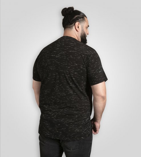 D555 Official Elvis Presley Printed T-Shirt Black - T-skjorter med trykk i store størrelser - T-skjorter med trykk i store størrelser