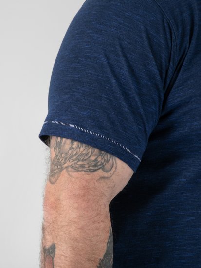 D555 Cooper Grumpy Old Man Printed T-Shirt Navy - T-skjorter med trykk i store størrelser - T-skjorter med trykk i store størrelser