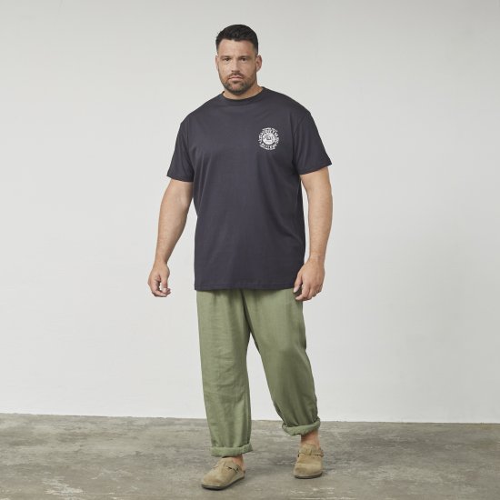 North Latitude 61122 T-Skjorte med Trykk Svart - T-skjorter - Store T-skjorter - 2XL-14XL