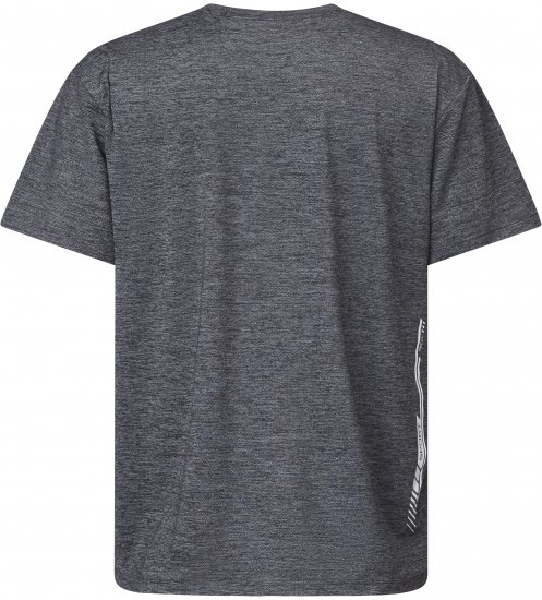 North Latitude 61160 Cool Effect T-Skjorte Gråmelert - T-skjorter - Store T-skjorter - 2XL-14XL