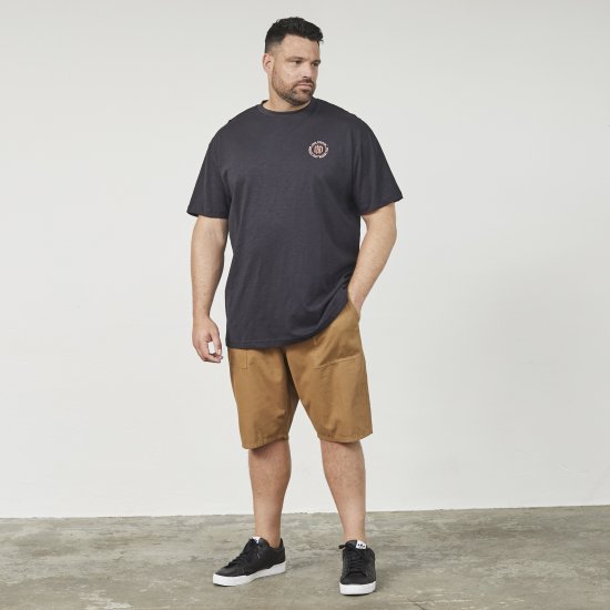 North Latitude 61316 T-Skjorte med Trykk Svart - T-skjorter - Store T-skjorter - 2XL-14XL