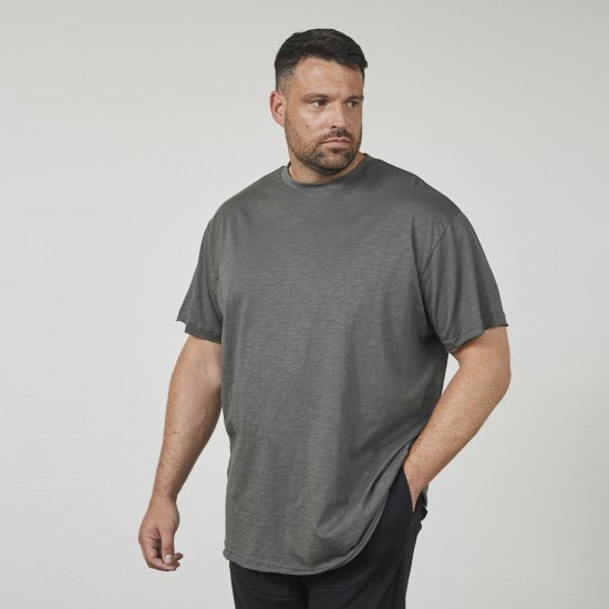 North Latitude 61317 T-Skjorte med Ryggtrykk Mørkgrønn - T-skjorter - Store T-skjorter - 2XL-14XL