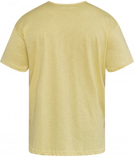 North Latitude 61335 T-Skjorte med Trykk Lysegul - T-skjorter - Store T-skjorter - 2XL-14XL