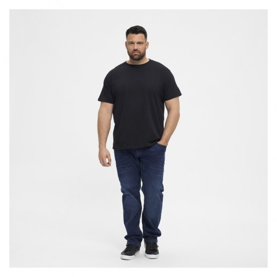 North Latitude T-Shirt O-Neck Black - T-skjorter - Store T-skjorter - 2XL-14XL