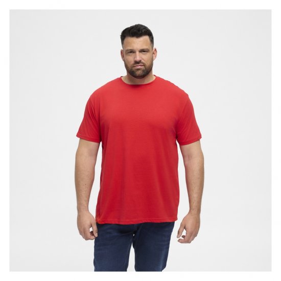 North Latitude T-Shirt O-Neck Red - T-skjorter - Store T-skjorter - 2XL-14XL