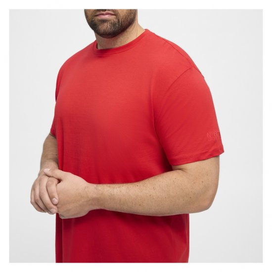 North Latitude T-Shirt O-Neck Red - T-skjorter - Store T-skjorter - 2XL-14XL