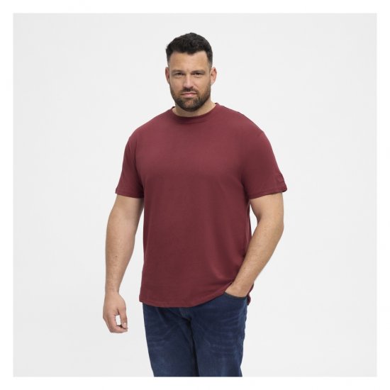 North Latitude T-Shirt O-Neck Bordeaux - T-skjorter - Store T-skjorter - 2XL-14XL