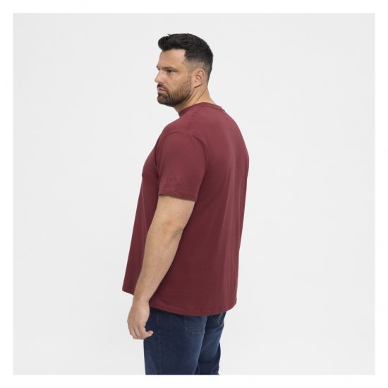North Latitude T-Shirt O-Neck Bordeaux - T-skjorter - Store T-skjorter - 2XL-14XL