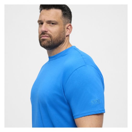 North Latitude T-Shirt O-Neck Cobolt Blue - T-skjorter - Store T-skjorter - 2XL-14XL