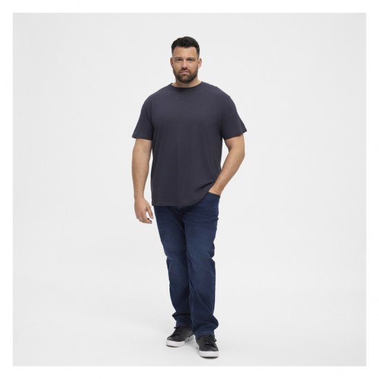 North Latitude T-Shirt O-Neck Navy Blue - T-skjorter - Store T-skjorter - 2XL-14XL