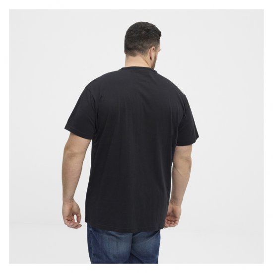 North Latitude Denim Printed Logo T-Shirt Black - T-skjorter - Store T-skjorter - 2XL-14XL