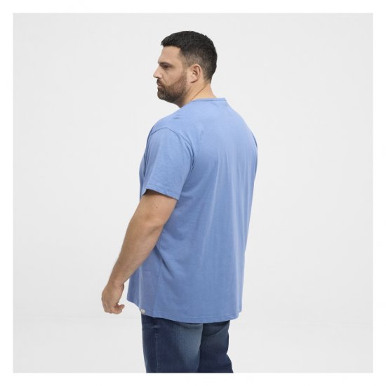 North Latitude Denim Printed Logo T-Shirt Dusty Blue - T-skjorter - Store T-skjorter - 2XL-14XL