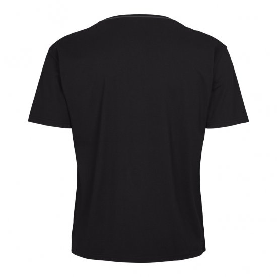 North Latitude Pyjama T-Shirt V-Neck Short Sleeve Black - Pyjamas/Loungewear - Pyjamas Herre Store Størrelser