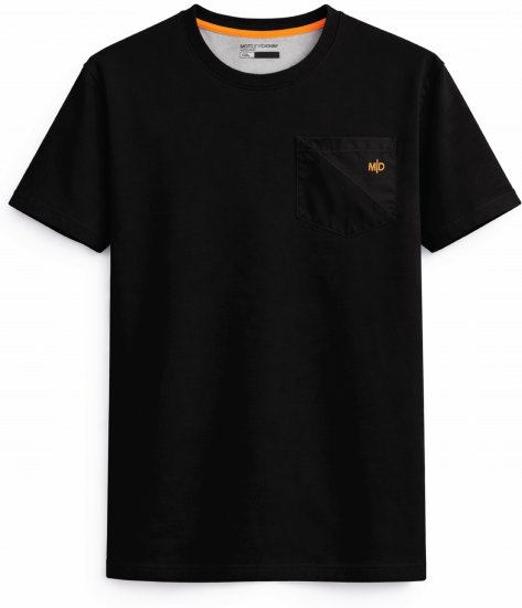 Motley Denim Milan T-skjorte Svart - T-skjorter - Store T-skjorter - 2XL-14XL