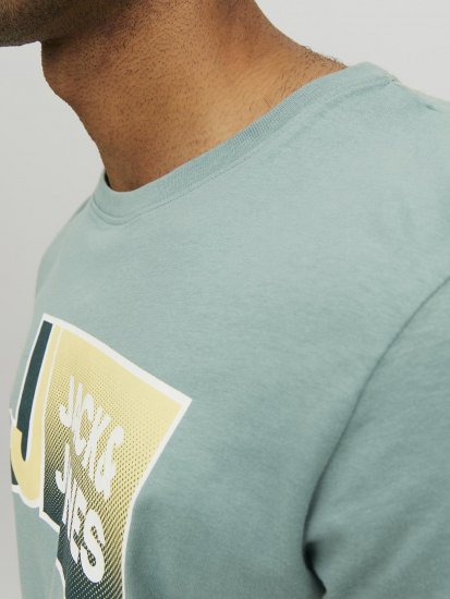 Jack & Jones Logan T-Shirt Grey - T-skjorter - Store T-skjorter - 2XL-14XL