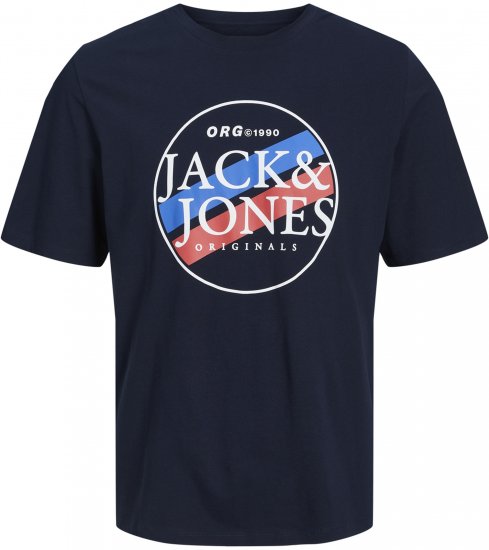 Jack & Jones Codyy T-Shirt Navy - T-skjorter - Store T-skjorter - 2XL-14XL