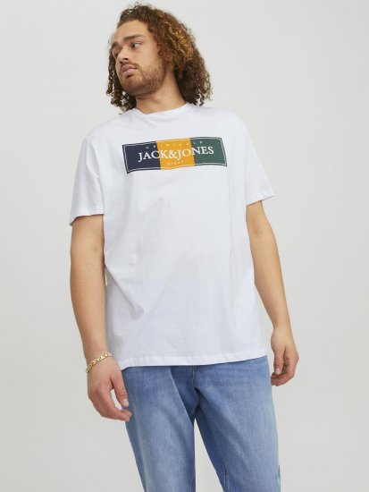 Jack & Jones Codyy T-Shirt White - T-skjorter - Store T-skjorter - 2XL-14XL