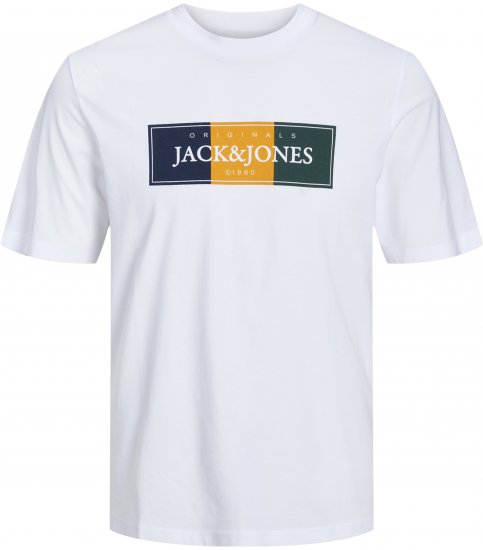Jack & Jones Codyy T-Shirt White - T-skjorter - Store T-skjorter - 2XL-14XL