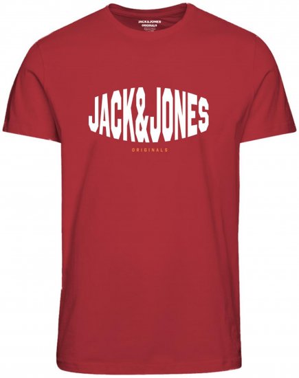 Jack & Jones Marque T-Shirt Red - T-skjorter - Store T-skjorter - 2XL-14XL