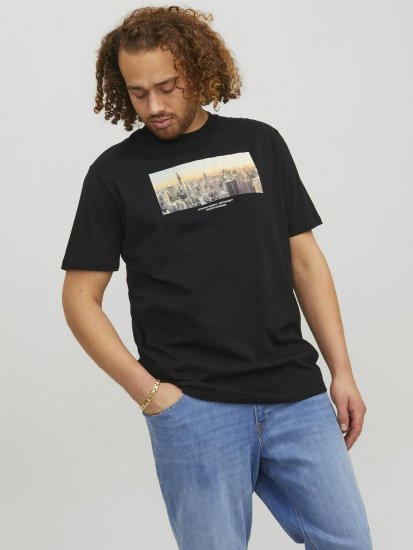 Jack & Jones Copenhagen Photo T-Shirt Black - T-skjorter - Store T-skjorter - 2XL-14XL