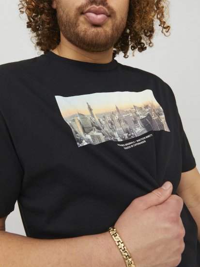 Jack & Jones Copenhagen Photo T-Shirt Black - T-skjorter - Store T-skjorter - 2XL-14XL