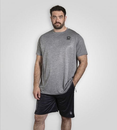 D555 Retford T-Shirt Lightweight Peach Finished Grey - T-skjorter - Store T-skjorter - 2XL-14XL