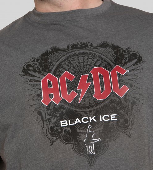 D555 Clydebank T-Shirt Official AC/DC Black Ice Grey - T-skjorter - Store T-skjorter - 2XL-14XL