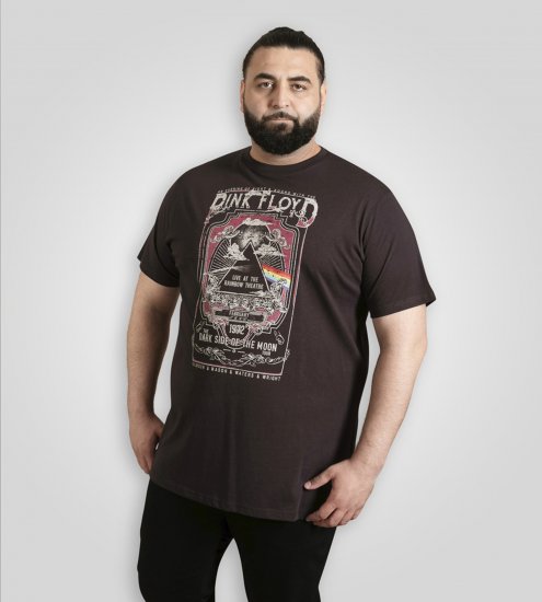 D555 Blackpool T-Shirt Official Pink Floyd Black - T-skjorter - Store T-skjorter - 2XL-14XL