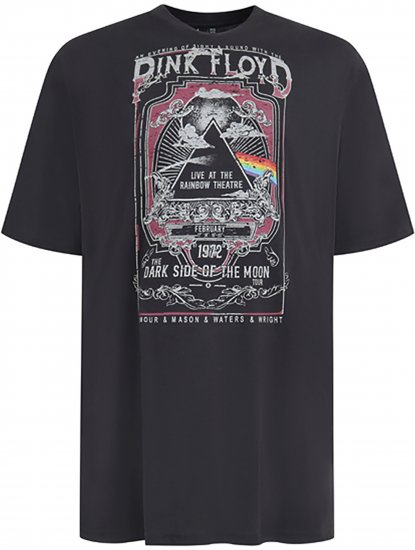 D555 Blackpool T-Shirt Official Pink Floyd Black - T-skjorter - Store T-skjorter - 2XL-14XL