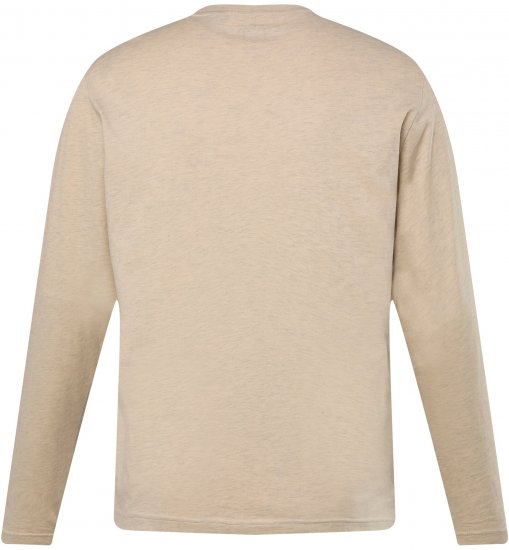 JP1880 T-Shirt Long Sleeve Hawk Off-White TALL - HERREKLÆR MT-6XLT - Klær for høye menn