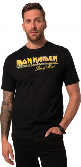 JP1880 Iron Maiden Piece Of Mind T-Shirt Black - Band T-skjorter - 