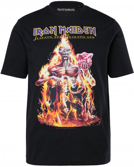 JP1880 Iron Maiden Seventh Son T-Shirt Black - Band T-skjorter - 