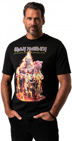 JP1880 Iron Maiden Seventh Son T-Shirt Black - Band T-skjorter - 